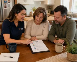 review of homecare plan