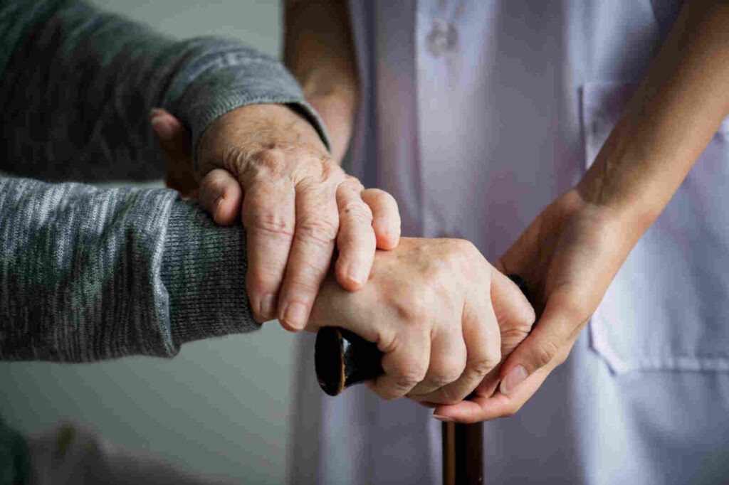 support for elderly parkinsons patients
